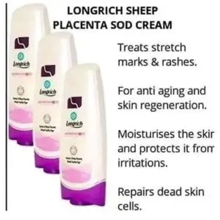 Longrich SOD Cream ( Sheep Placenta Sod Milk)