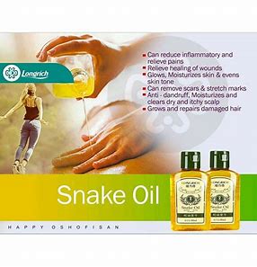 Longrich Snake Oil- For Arthritis, Stretch Mark & Acne Removal, Skin Glow 100% Pure 80ML (small)