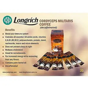Longrich Cordyceps Militaris Coffee (10 Pcs) 18g