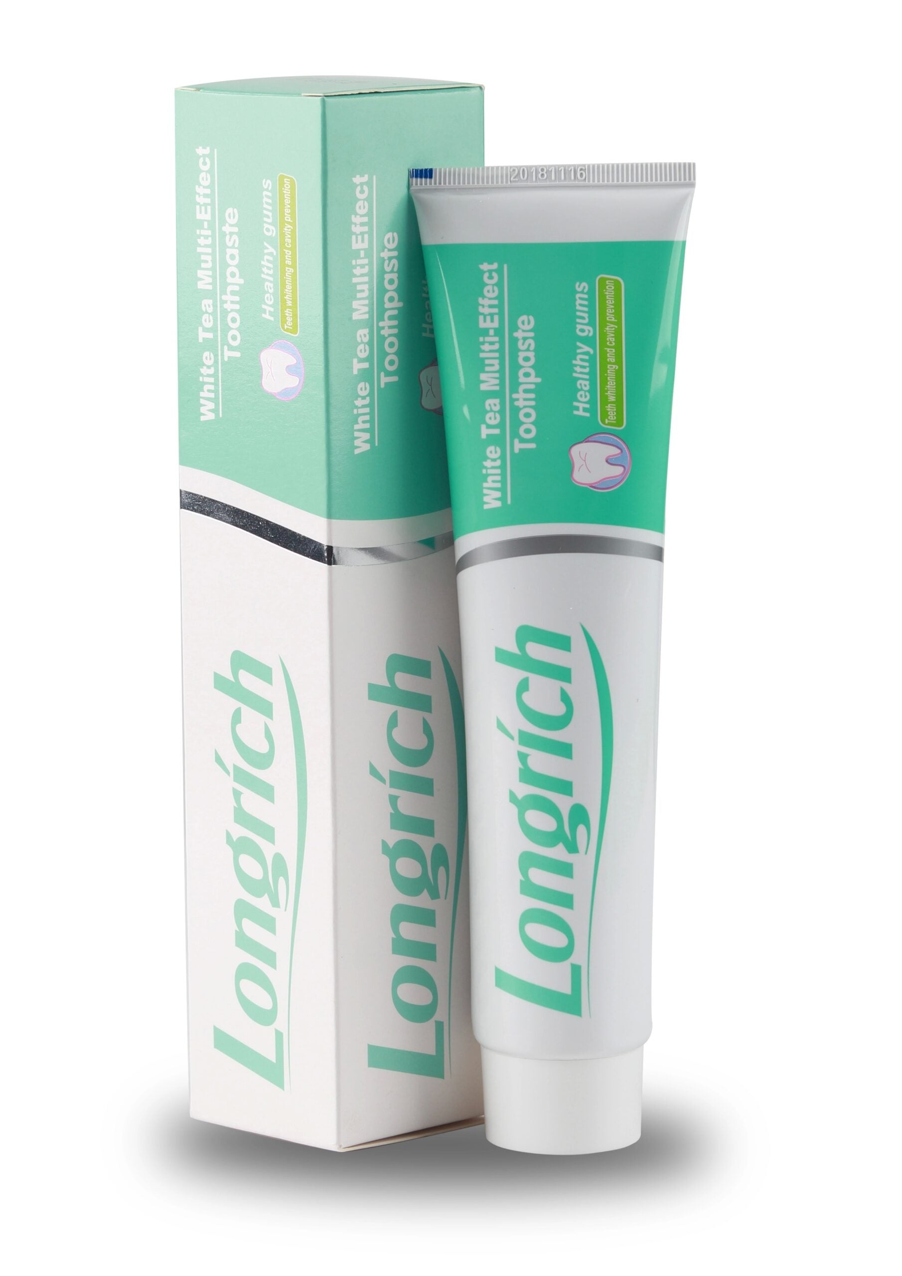 Longrich white tea toothpaste (200g) No fluoride.