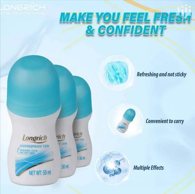 Longrich Antiperspirant Dew (Deodorant/Roll on)